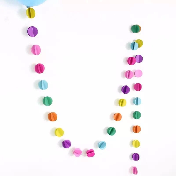 Rèm giấy hình tròn