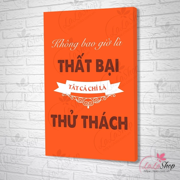 Tranh treo tường không bao giờ là thất bại