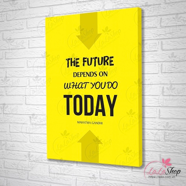 Tranh văn phòng what you do today