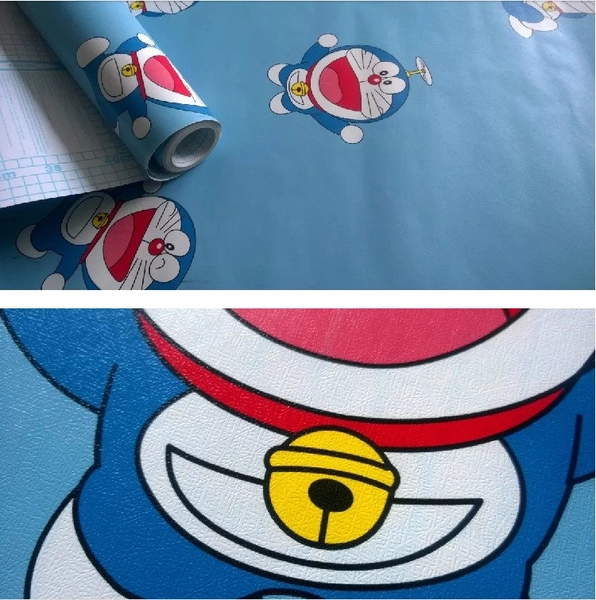 Giấy decal cuộn đô rê mon