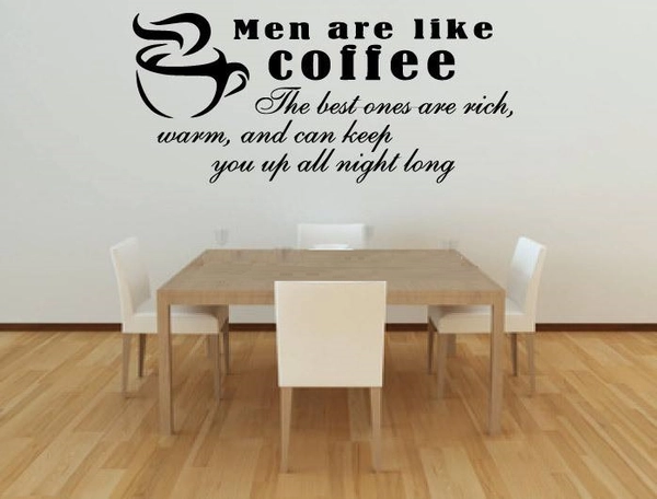 Decal dán tường Coffee 5