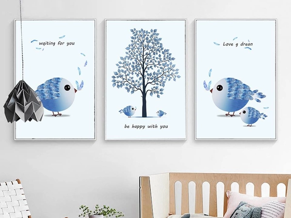 Tranh treo tường cây hạnh phúc