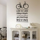 Decal dán tường LIFE IS LIKE
