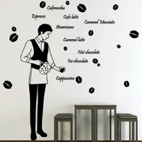 Decal dán tường Coffee 7