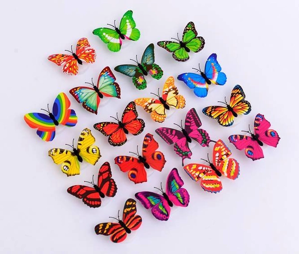 Đèn led bướm 3D