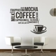 Decal dán tường Coffee 10