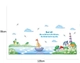 Decal chiếc thuyền cổ tích