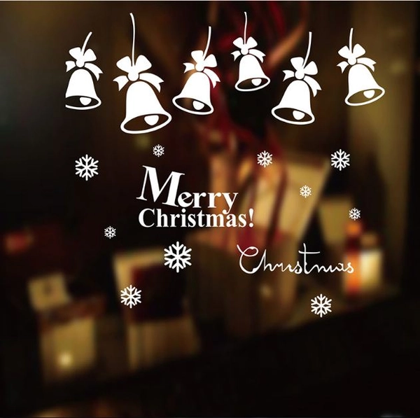 Decal chuông Noel 2 size to