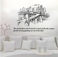 Decal cây cầu kiến trúc