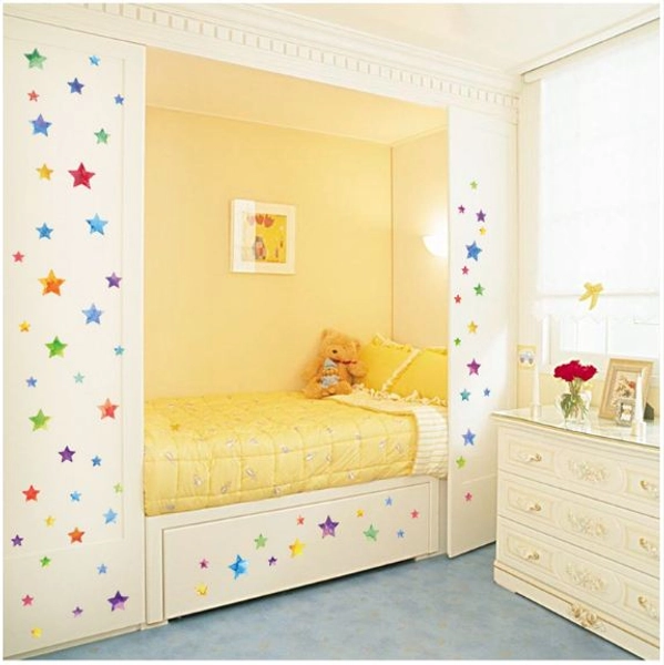 Decal sao sắc màu