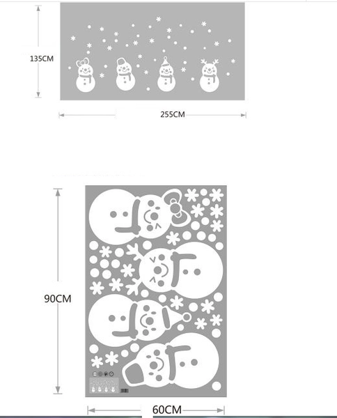 Decal người tuyết ngộ nghĩnh
