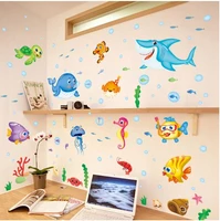 Decal cá heo xanh và các bạn 3