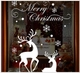 Decal noel Merry Christmas và đôi tuần lộc 2