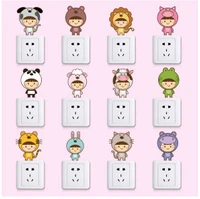 Decal ổ điện cô bé ngộ nghĩnh