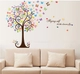 Decal cây hoa bướm 2