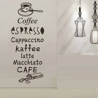 Decal dán tường Coffee 12
