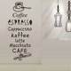 Decal dán tường Coffee 12