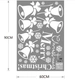 Decal chuông Noel 2 size to
