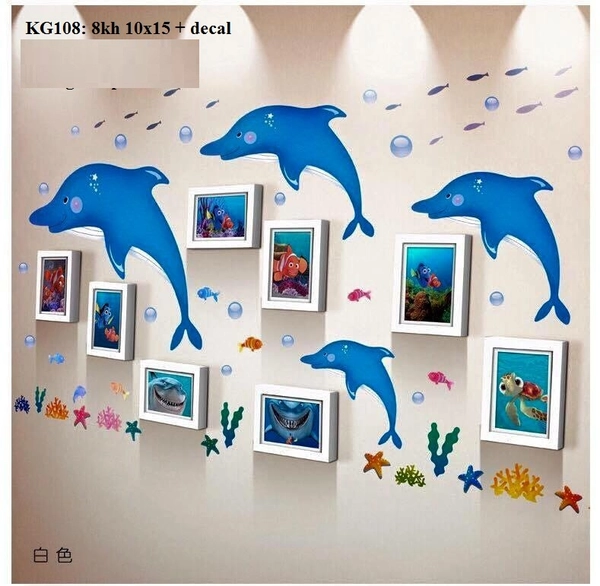 khung ảnh bộ 8 khung - KA108