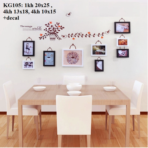 Khung ảnh bộ 9 khung - KA105