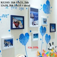 Khung ảnh bộ 6 khung - KG103
