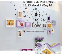Khung ảnh bộ 11 khung - KG107