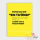 Decal văn phòng Sống và làm việc phải có lương tâm và trách nhiệm