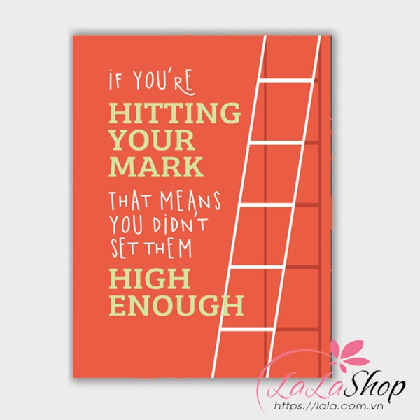 Decal văn phòng High Enough