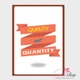 Tranh treo tường Quality not Quantity