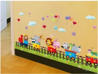 Decal đoàn tàu chở thú