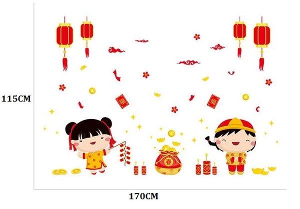 Decal Tiên đồng tặng vàng ngày tết 2