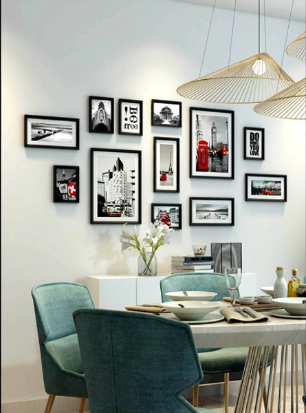 Bộ khung ảnh 12 khung KA157