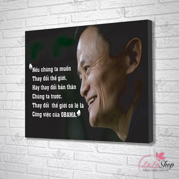 Tranh treo tường hãy thay đổi bản thân chúng ta trước