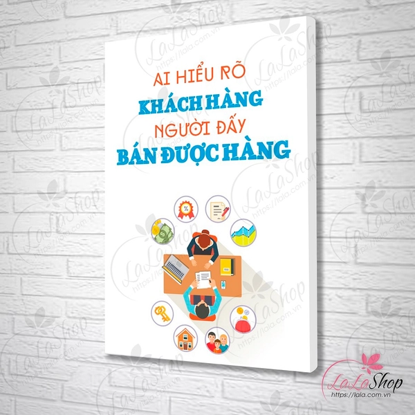 Tranh treo tường ai hiểu rõ khách hàng người đấy bán được hàng