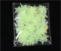 Sao dạ quang (3.5cm) bộ 100 cái màu xanh lá