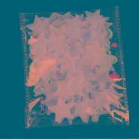 Sao dạ quang (3cm) bộ 100 cái màu hồng