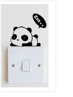 Decal ổ điện gấu trúc lười