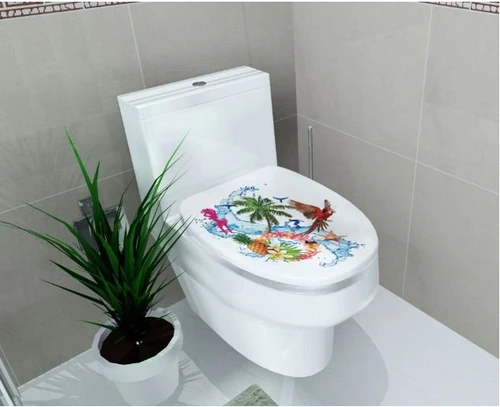 Dán toilet vẹt đuôi dài