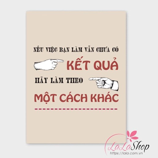 Decal văn phòng nếu việc bạn làm vẫn chưa có kết quả hãy làm theo một cách khác