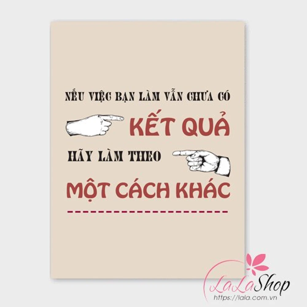 Decal văn phòng nếu việc bạn làm vẫn chưa có kết quả hãy làm theo một cách khác
