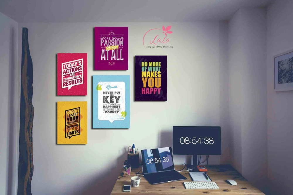 Tranh văn phòng combo 23