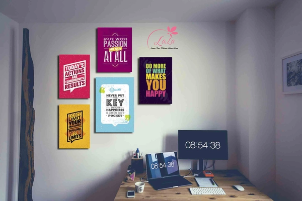 Tranh văn phòng combo 23