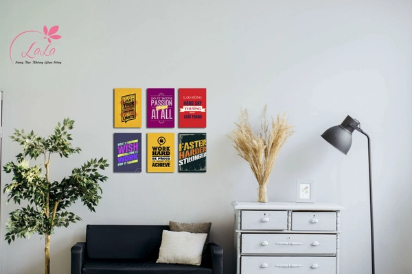 Tranh văn phòng combo 24