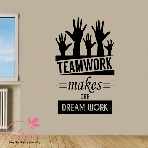 Decal văn phòng TeamWork