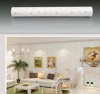 Combo giấy decal cuộn hoa xanh nhỏ khổ 0.45x5m