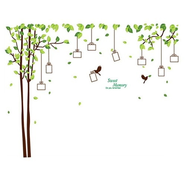 Decal dán tường cây photo 2