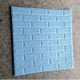 [Cao cấp] xốp đá dán tường 3D màu xanh nhạt