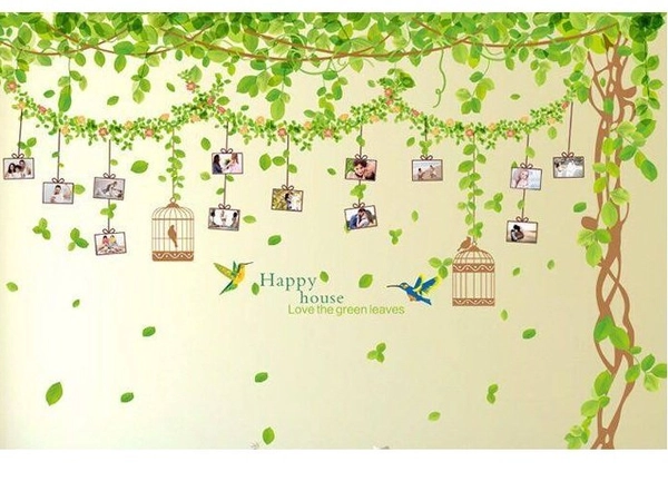 Dây leo photo xanh to