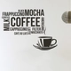 Decal dán tường Coffee 10