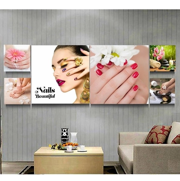 Tranh Treo Tường Spa Massage Chăm Sóc Dưỡng Da Thư Giãn